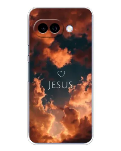 Чехол для Google Pixel 9A с картинкой «Сияние Имени Jesus»
