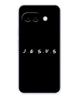 Чехол для Google Pixel 9A с картинкой «Точки веры J.E.S.U.S.»