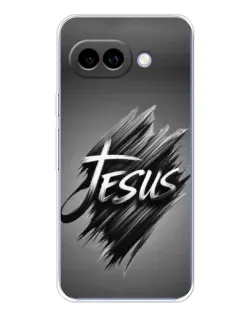 Чехол для Google Pixel 9A с картинкой «Надпись Jesus Graffiti»