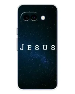 Чехол для Google Pixel 9A с картинкой «Звездное небо Jesus»