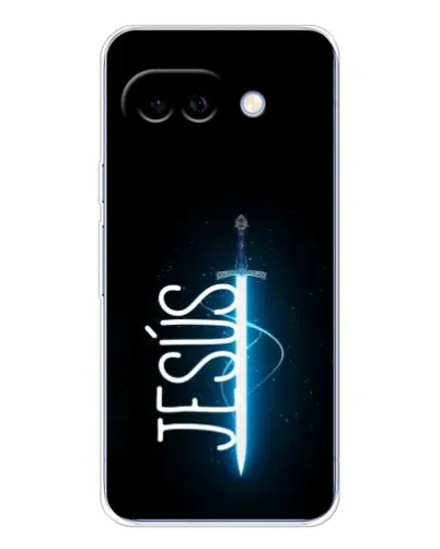 Чехол для Google Pixel 9A с картинкой «Меч Духа Jesus»