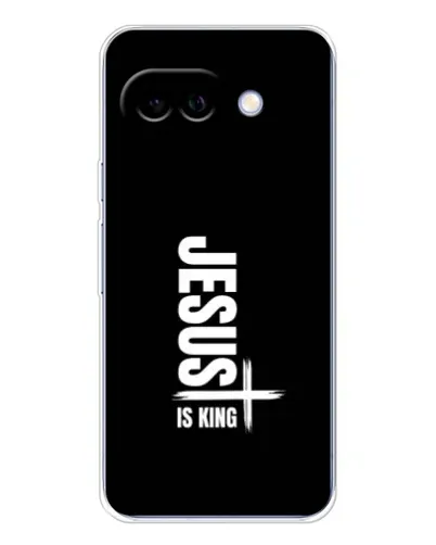 Чехол для Google Pixel 9A с картинкой «Вертикаль веры Jesus»