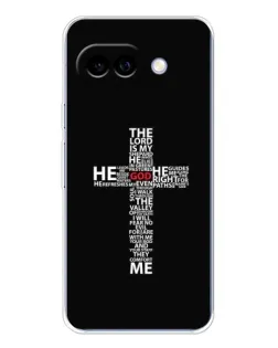 Чохол для Google Pixel 9A з картинкою «Текстовий хрест»
