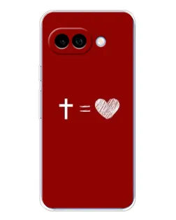 Чохол для Google Pixel 9A з картинкою «Рівняння любові»
