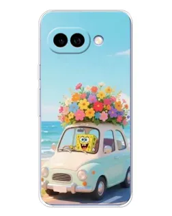 Чехол для Google Pixel 9A с картинкой «Автомобильное путешествие»
