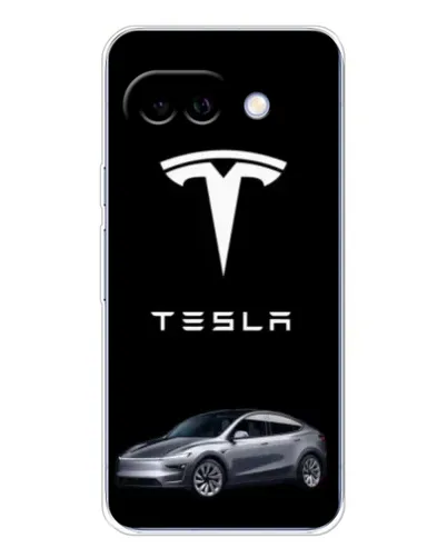 Чехол для Google Pixel 9A с картинкой «Tesla Model Y»