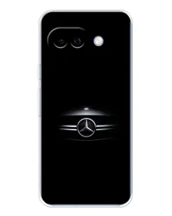 Чехол для Google Pixel 9A с картинкой «Mercedes — абстрактные линии»