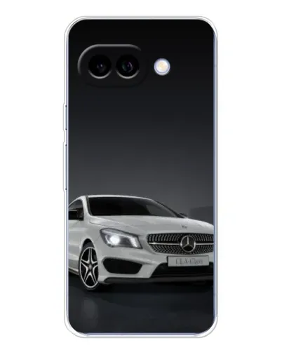 Чехол для Google Pixel 9A с картинкой «Mercedes AMG GT Silver»