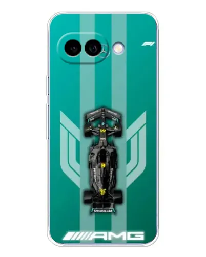 Чехол для Google Pixel 9A с картинкой «Mercedes AMG Petronas»