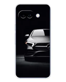 Чехол для Google Pixel 9A с картинкой «Свет фар Mercedes»