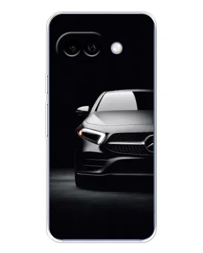 Чехол для Google Pixel 9A с картинкой «Свет фар Mercedes»