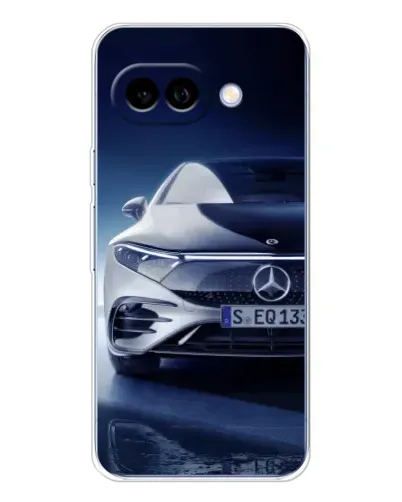 Чехол для Google Pixel 9A с картинкой «Mercedes EQ — будущее»