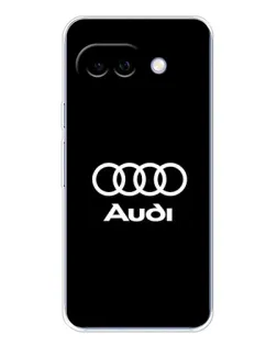 Чехол для Google Pixel 9A с картинкой «Классическое лого Audi»