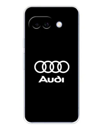 Чехол для Google Pixel 9A с картинкой «Классическое лого Audi»