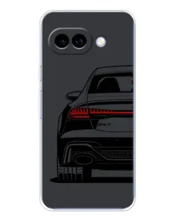 Чехол для Google Pixel 9A с картинкой «Задняя часть Audi — арт»