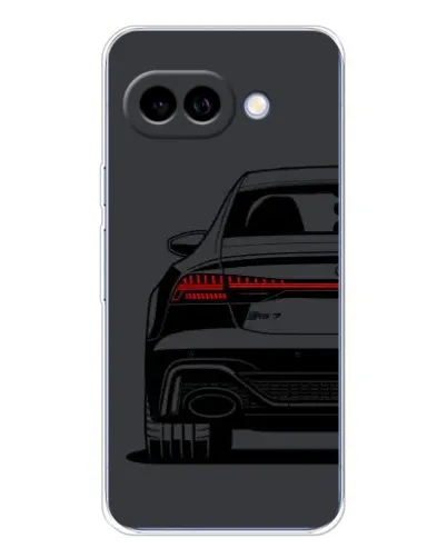 Чехол для Google Pixel 9A с картинкой «Задняя часть Audi — арт»