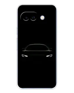 Чехол для Google Pixel 9A с картинкой «Взгляд Audi в темноте»