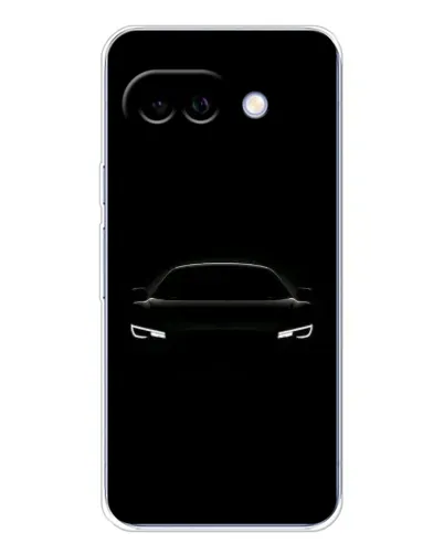 Чехол для Google Pixel 9A с картинкой «Взгляд Audi в темноте»