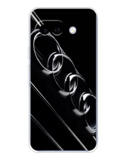 Чехол для Google Pixel 9A с картинкой «Audi — абстрактные кольца»