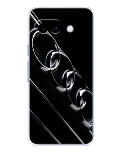 Чехол для Google Pixel 9A с картинкой «Audi — абстрактные кольца»