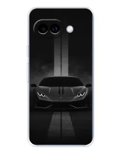 Чехол для Google Pixel 9A с картинкой «Lamborghini симметрия дорог»