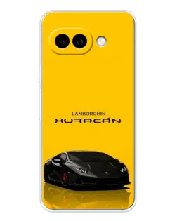 Чехол для Google Pixel 9A с картинкой «Lamborghini Huracan черный»