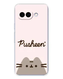 Чехол для Google Pixel 9A с картинкой «Pusheen логотип»