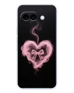 Чехол для Google Pixel 9A с картинкой «Дымчатое сердце»