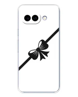 Чехол для Google Pixel 9A с картинкой «Диагональный бант»