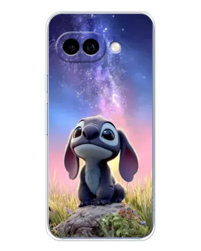 Чехол для Google Pixel 9A с картинкой «Стич на рассвете»