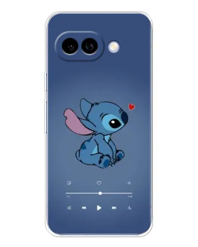 Чехол для Google Pixel 9A с картинкой «Музыкальный Stitch»