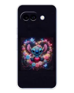 Чохол для Google Pixel 9A з картинкою «Stitch у квітах»