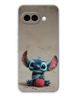 Чохол для Google Pixel 9A з картинкою «Стіч на чоричневому фоні»