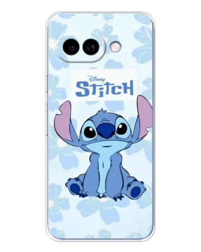 Чехол для Google Pixel 9A с картинкой «Stitch среди цветов»