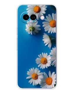 Чехол для Google Pixel 9A с картинкой «Белоснежные маргаритки»