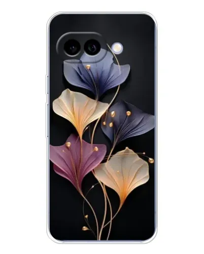 Чехол для Google Pixel 9A с картинкой «Лиловые цветы грации»