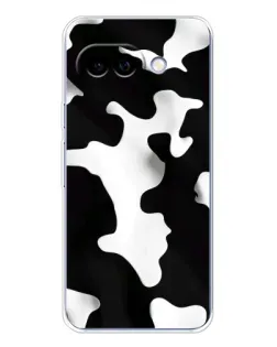 Чехол для Google Pixel 9A с картинкой «Черно-белое пятно»