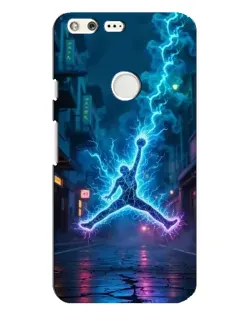 Чохол для Google Pixel XL з картинкою «Jordan Gold Jumpman»