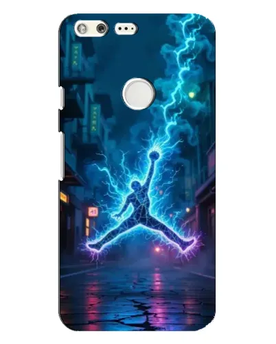 Чохол для Google Pixel XL з картинкою «Jordan Gold Jumpman»