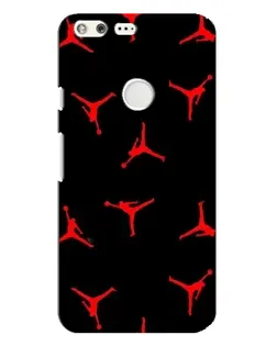 Чохол для Google Pixel XL з картинкою «Jordan Red Pattern»