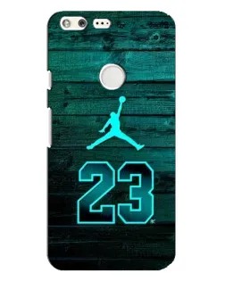 Чохол для Google Pixel XL з картинкою «Jordan Cyan 23»