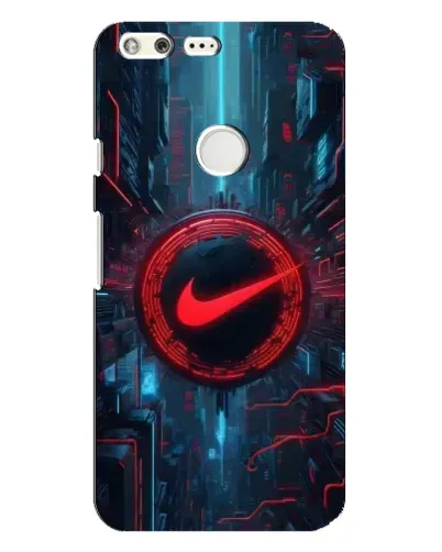 Чохол для Google Pixel XL з картинкою «Техногенний стиль Nike»