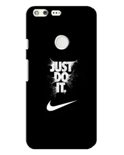 Чохол для Google Pixel XL з картинкою «Текстовий принт Nike»