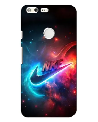 Чохол для Google Pixel XL з картинкою «Вогняний логотип Nike»