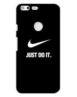 Чохол для Google Pixel XL з картинкою «Класичний принт Nike»