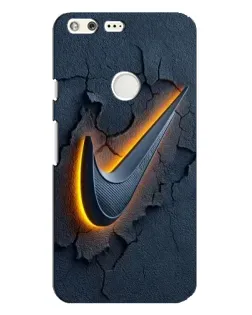 Чохол для Google Pixel XL з картинкою «Об'ємний логотип Найк»