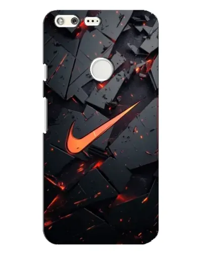 Чохол для Google Pixel XL з картинкою «Nike — ефект розломів»