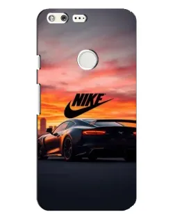 Чохол для Google Pixel XL з картинкою «Nike та суперкар»