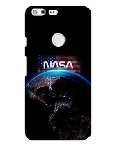 Чехол для Google Pixel XL с картинкой «Земля из космоса NASA»