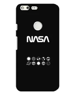 Чехол для Google Pixel XL с картинкой «NASA — технический принт»